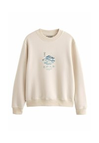 Next CREW NECK - Bluză de molton - neutral