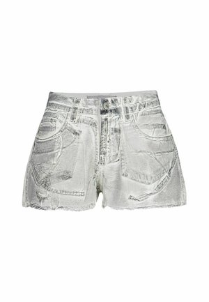 #VDR VILLADELLEROSE, CONTRAST - Τζιν σορτς - grey