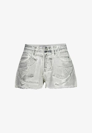 #VDR VILLADELLEROSE, CONTRAST - Τζιν σορτς - grey
