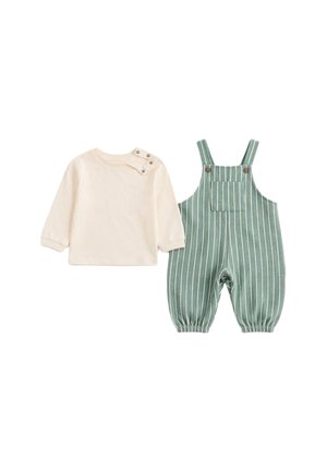 Marks & Spencer, DUNGAREE SET - Langarmshirt - green mix