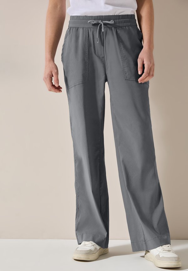 WIDE - Stoffhose - grau