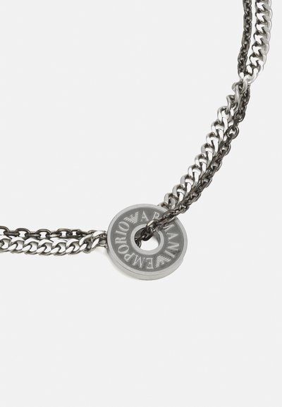 Emporio Armani LOGO ESSENTIAL - Collier - silver-coloured