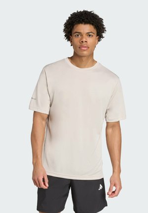 adidas Performance ESSENTIALS HOLIDAY PACK - Camiseta deportiva - beige