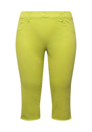 Ulla Popken, Jeans Shorts - neon green
