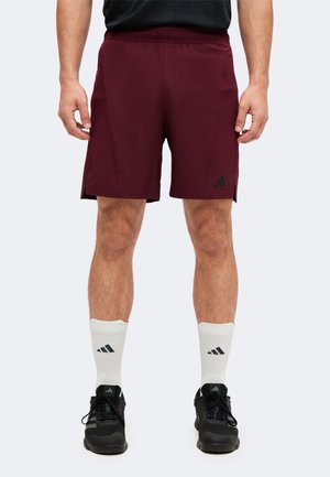 adidas Performance, D4T WORKOUT SHORT - Спортни шорти - maroon