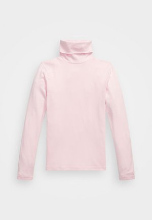 Polo Ralph Lauren RIBBED COTTON BLEND TURTLENECK - Pulover - hint of pink