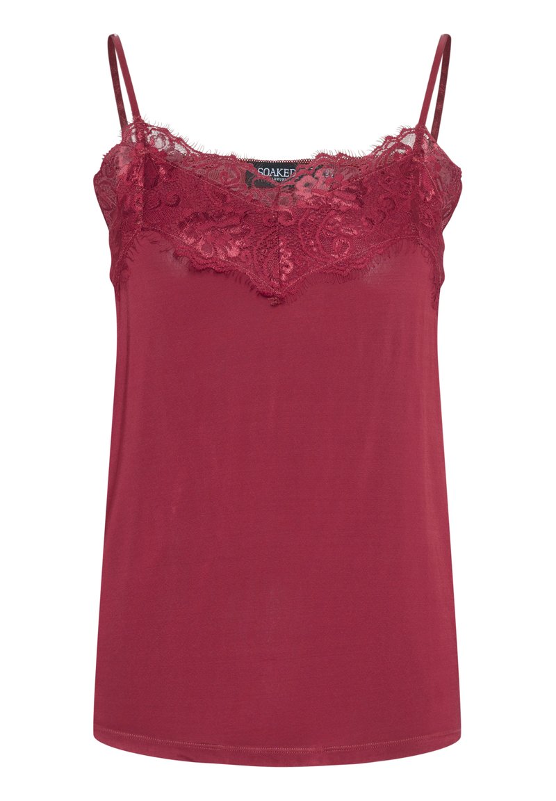 Soaked in Luxury Top donkerroze