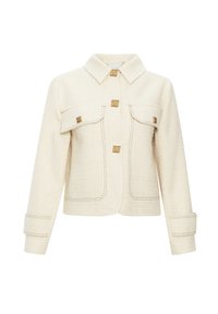adL STITCH DETAILED - Summer jacket - light beige