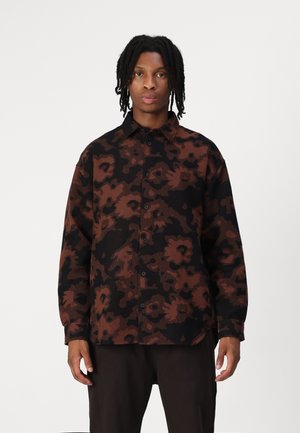 SALUAN  - Button down-skjorte - aster cappuccino