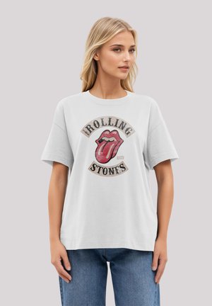 F4NT4STIC THE ROLLING STONES - Print T-shirt - weiß