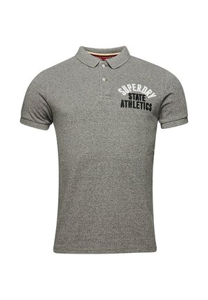 APPLIQUE CLASSIC FIT  - Polo - dark grey fleck marl