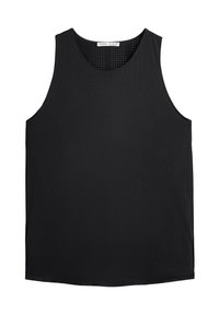 MICROPERFORATED TECHNICAL SLEEVELESS - Top - black