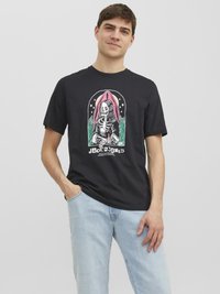Jack & Jones JORAFTERLIFE TEE - Camiseta estampada - black