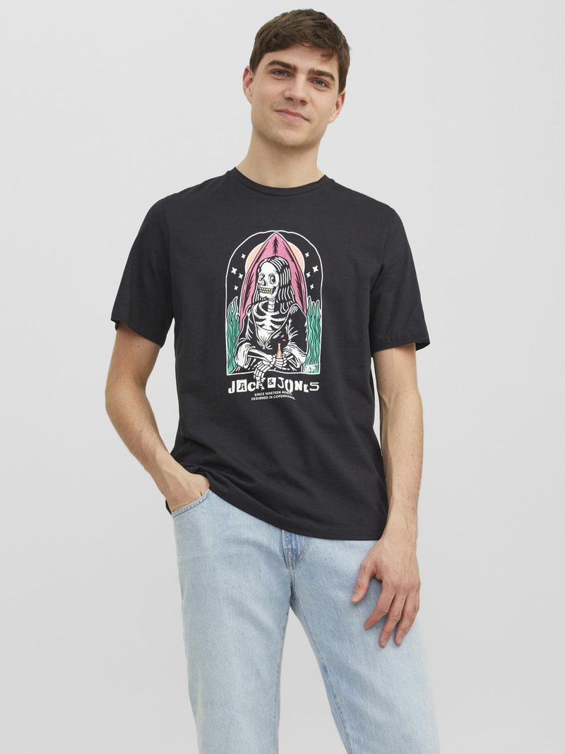 Jack & Jones JORAFTERLIFE TEE - Camiseta estampada - black