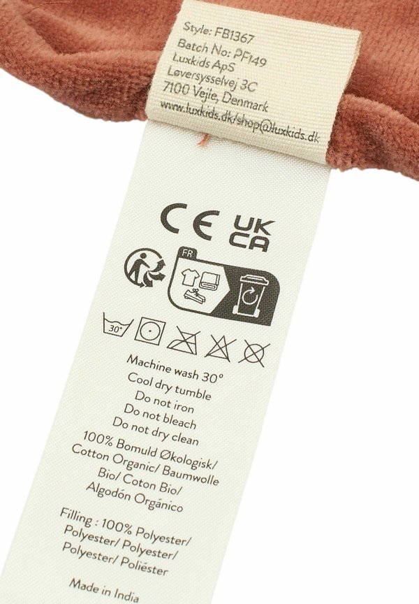 BUNNY – Kuscheltuch – ash rose