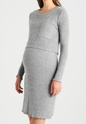 Strickkleid - grey
