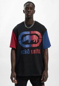 ecko unltd. - Camiseta estampada - black red blue Imagen en miniatura 1