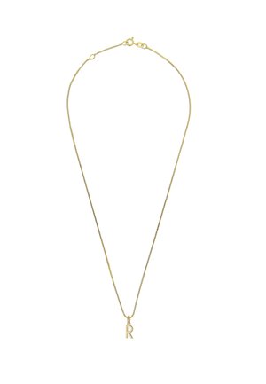MIT BUCHSTABE R  - Necklace - gold-coloured