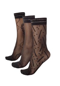FISHNET SOCKS GEOMETRIC PATTERN â€“ 20 - Skarpety