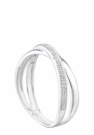 DIAMOND CROSSOVER - Gredzens - white gold-coloured