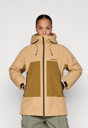 EDGE INSULATED JACKET - Jachetă outdoor - sierra sand/earthy summit