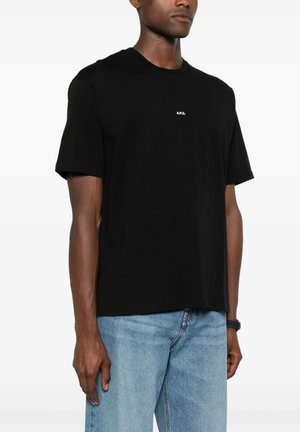 A.P.C., A.P.C. TSHIRT BOXY MICRO LOGO GOTS - T-shirt basic - black