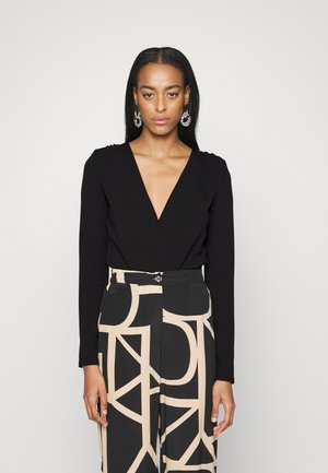 ONLY Tall ONLSMILE WRAP BODYSTOCKING  - Μπλούζα - black