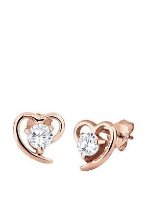 HERZ - Örhänge - rose gold-coloured