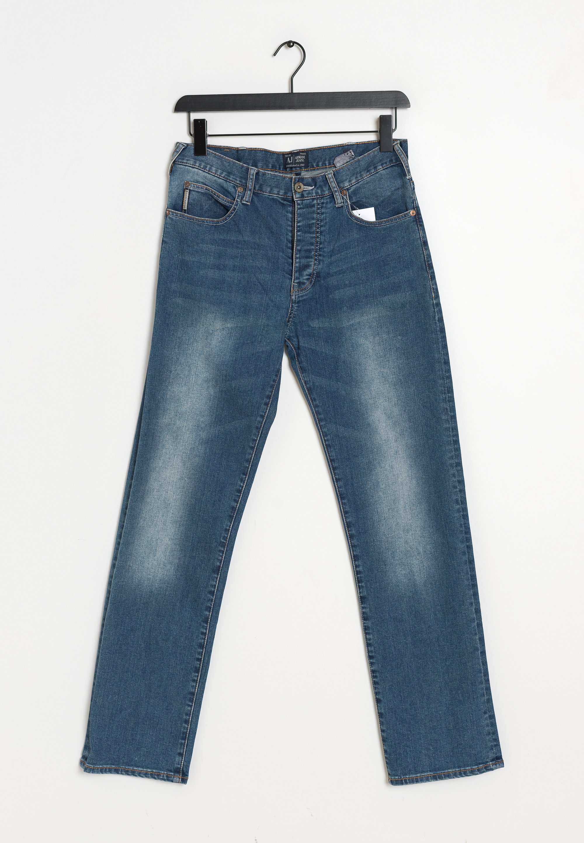 Armani Jeans Straight leg jeans blue (Pre-owned) Zalando