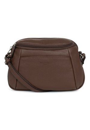 CONFORT - Cross body bag - chocolat confort