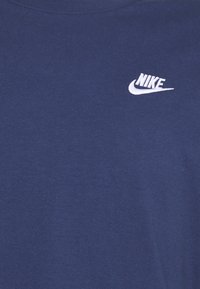 Nike Sportswear CLUB TEE  - Camisola de manga comprida - midnight navy/white