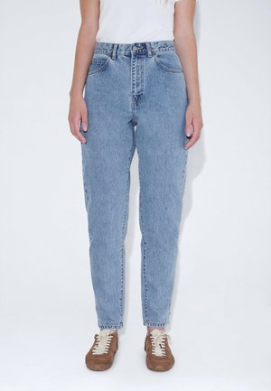 Nora High Cropped
 - Mom Jeans - light blue denim