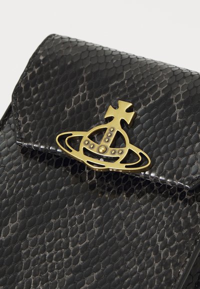 Vivienne Westwood PHONE BAG UNISEX - Taštička na mobil - black