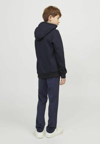 Jack & Jones Junior GEDRUCKT - Džemperis ar kapuci - navy blazer