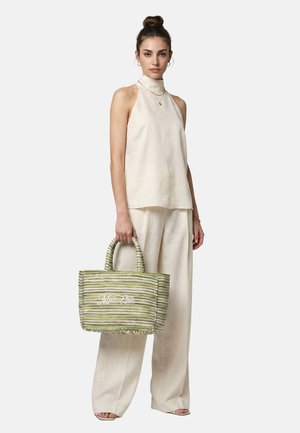 Marc Ellis, MARC ELLIS HANDBAG - Handtasche - beige and green
