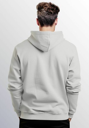 Neverless LOGO PRINT SOMMER SONNE WELLE BEACH  - Hoodie - urban grey