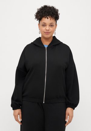 CARSCARLETT ZIP HOOD  - Cipzáras pulóver - black