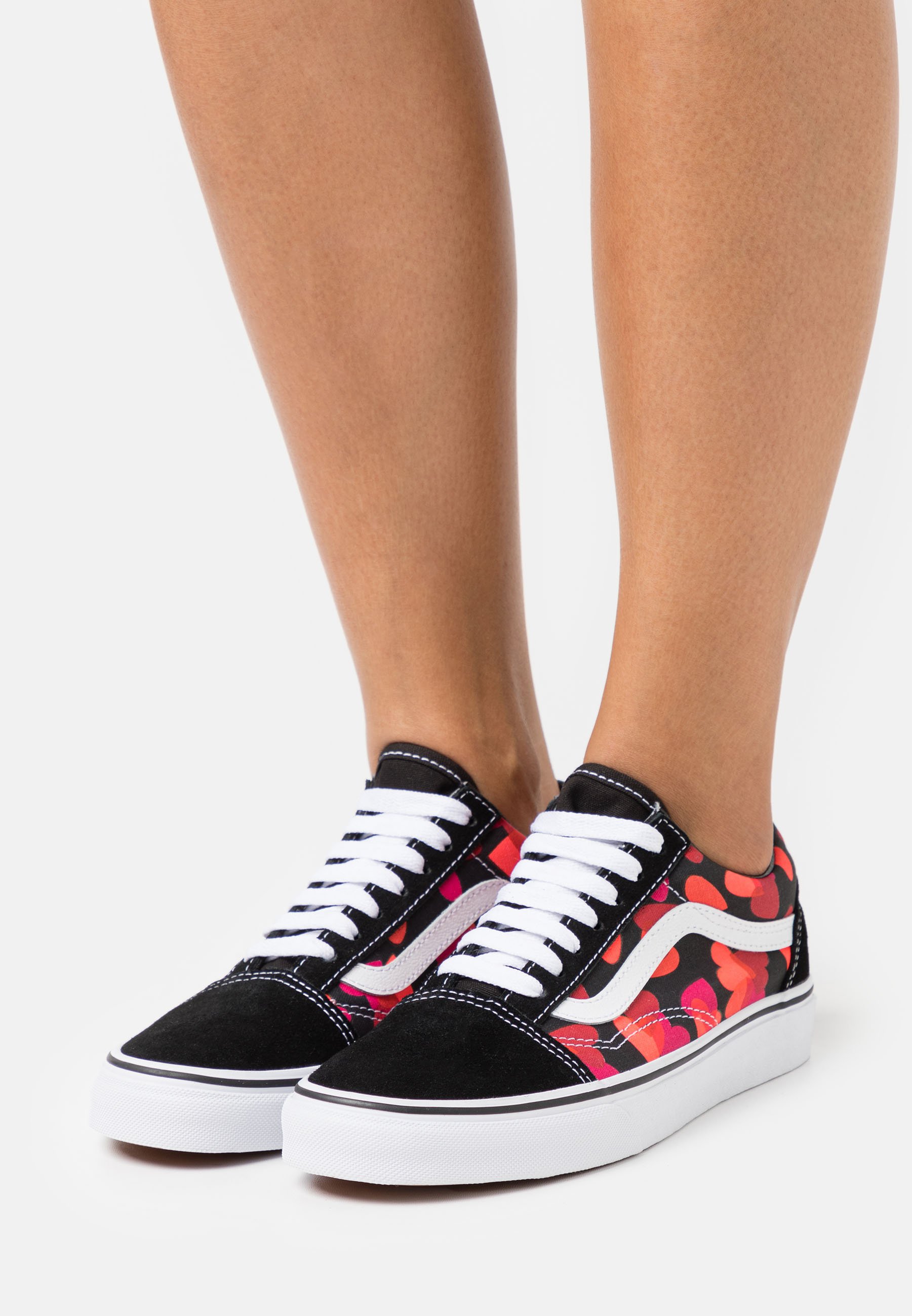 vans old skool purple black