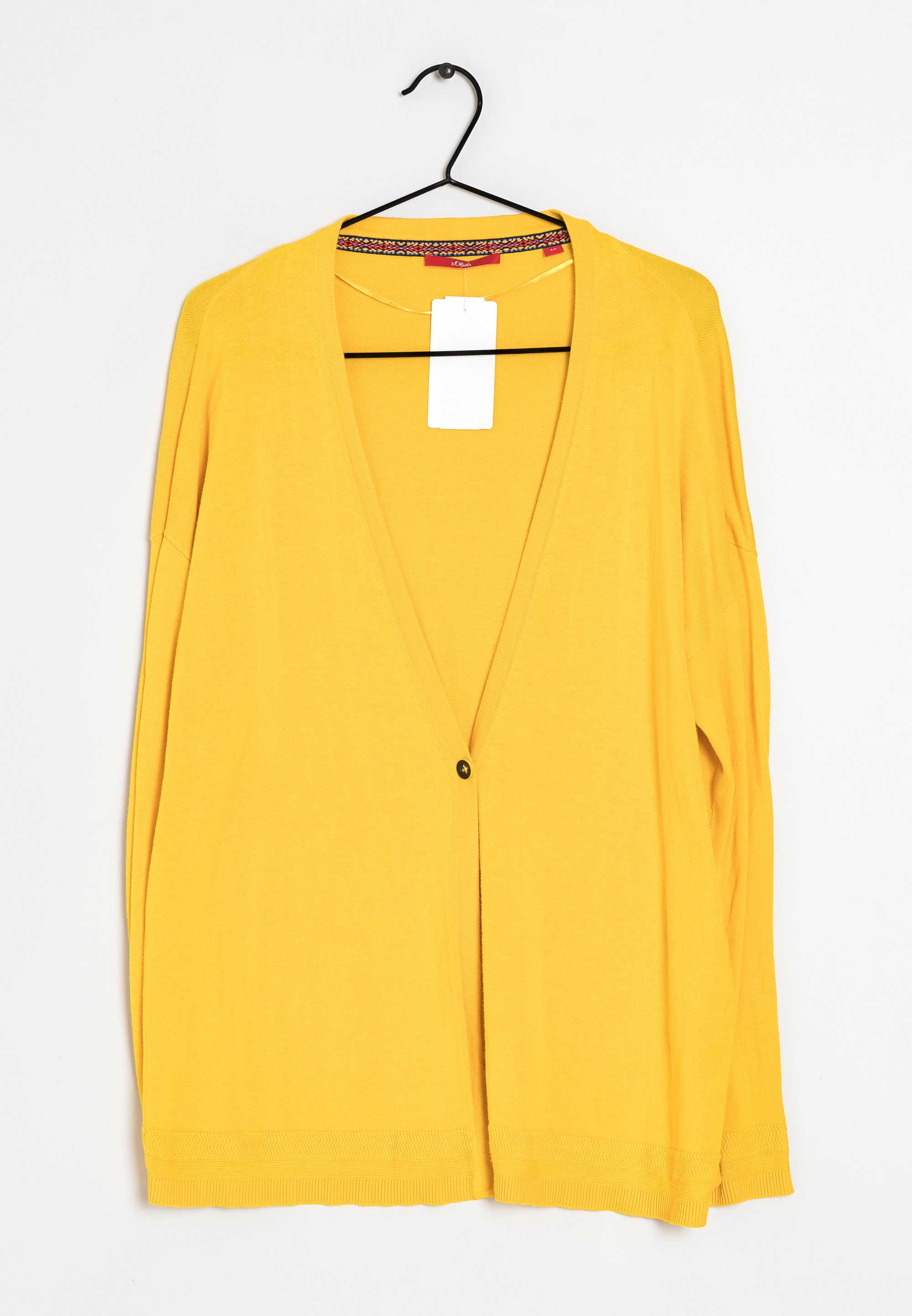 Strickjacke yellow/gelb (Pre-owned) Zalando