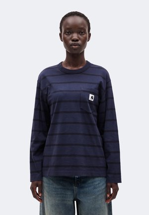 Carhartt WIP, CARDONA POCKET - Блуза с дълги ръкави - dark navy