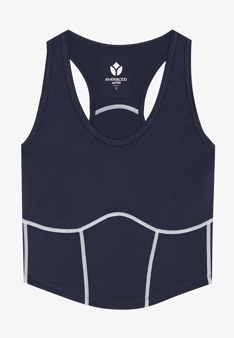 Even&Odd active Top donkerblauw