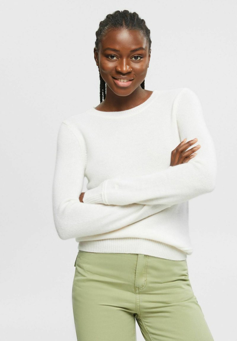 Esprit Jumper off white/offwhite Zalando.co.uk