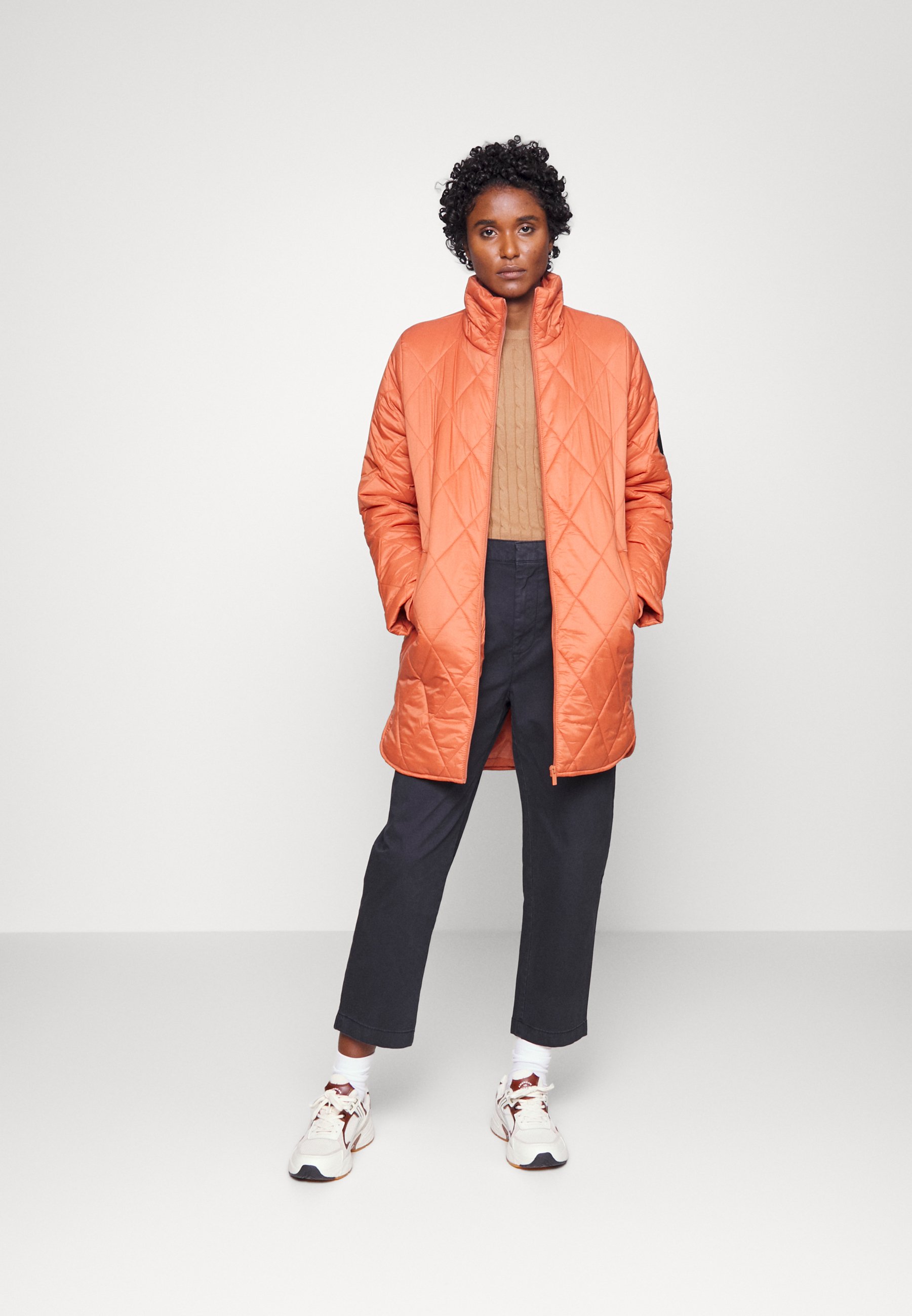 Kaffe Kalorelia Padded Coat Rust