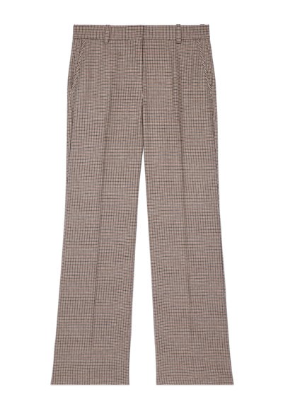 The Kooples DROIT PIED DE POULE - Broek - beige