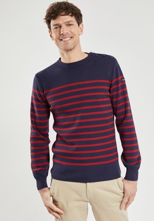 GROIX MARINE - Strickpullover - navire/piment