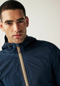 Next HOODED SHOWER RESISTANT ZIP UP - Übergangsjacke - navy