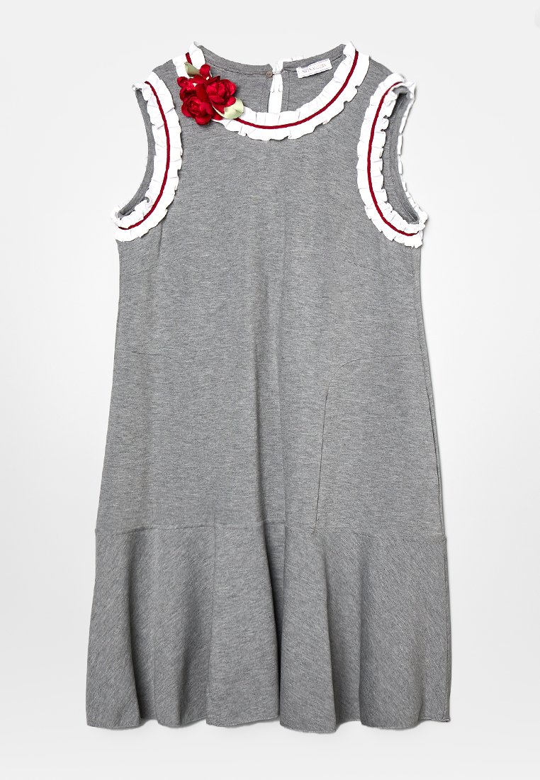 Monnalisa Jerseyjurk grijs