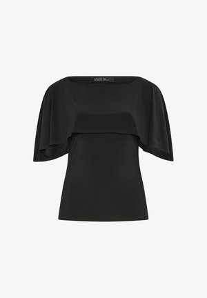 Yours Clothing, PLUS SIZE GOING OUT TOPS - T-shirt imprimé - black