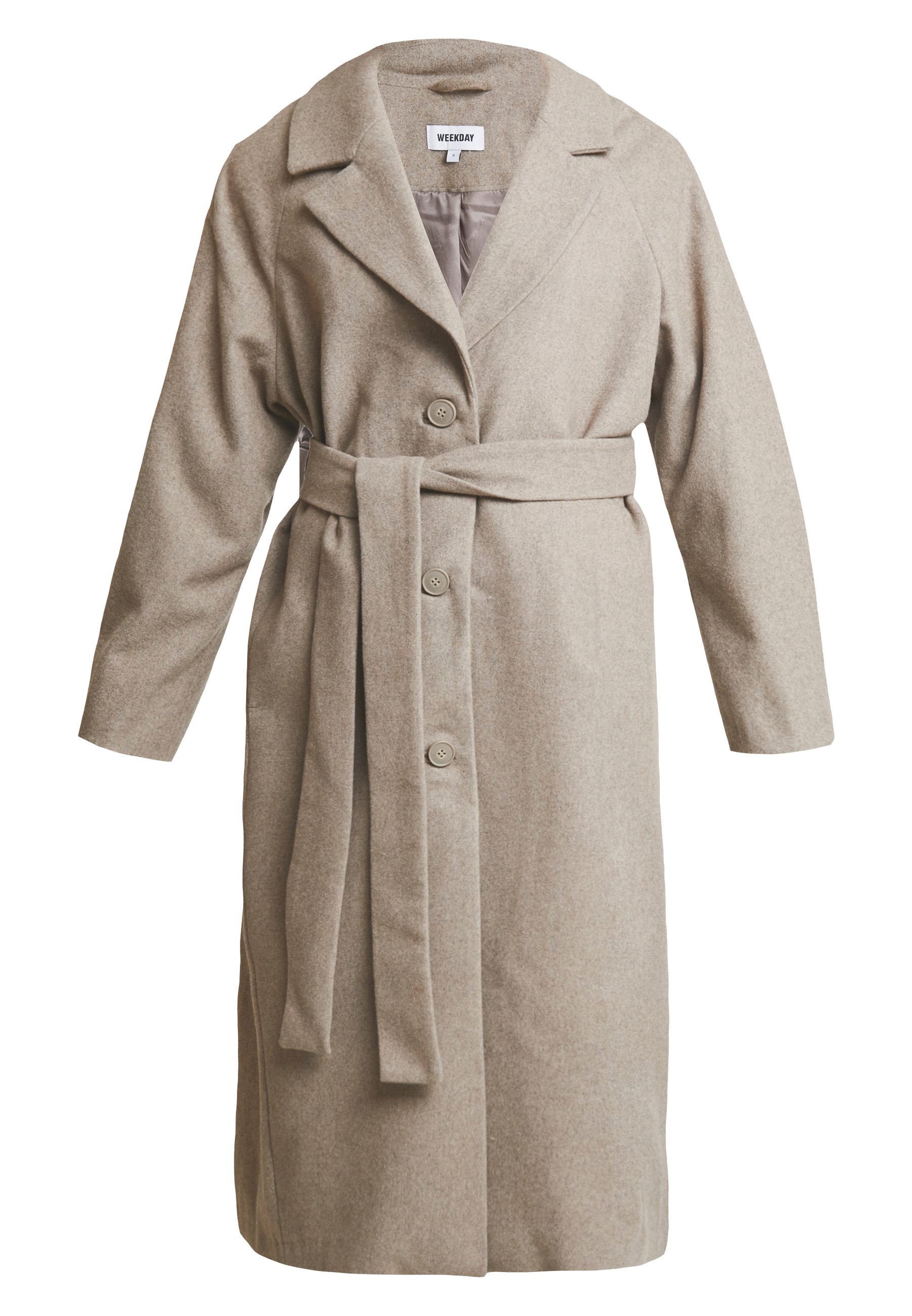 Weekday VIVI COAT Manteau classique molebeige ZALANDO.FR Manteau femme chiné Tica