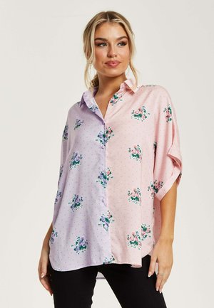 Liquorish FLORAL PRINT   - Button-down blouse - multi coloured